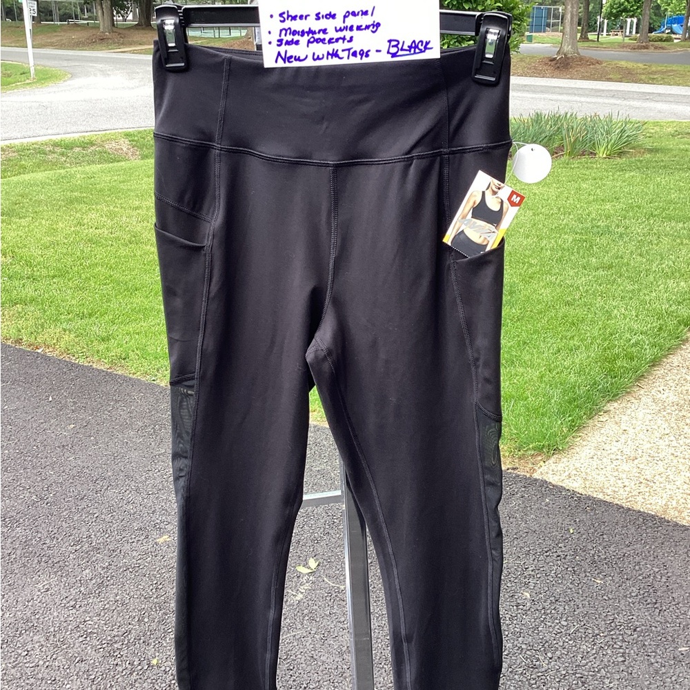 Black High-Waisted Leggings